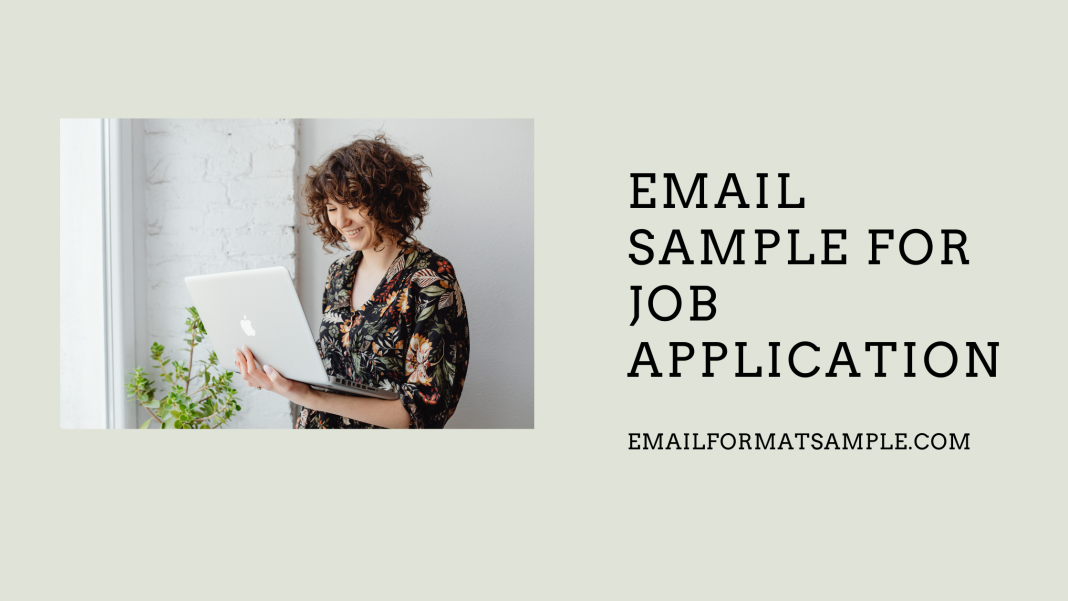 Email Sample for Job Application
