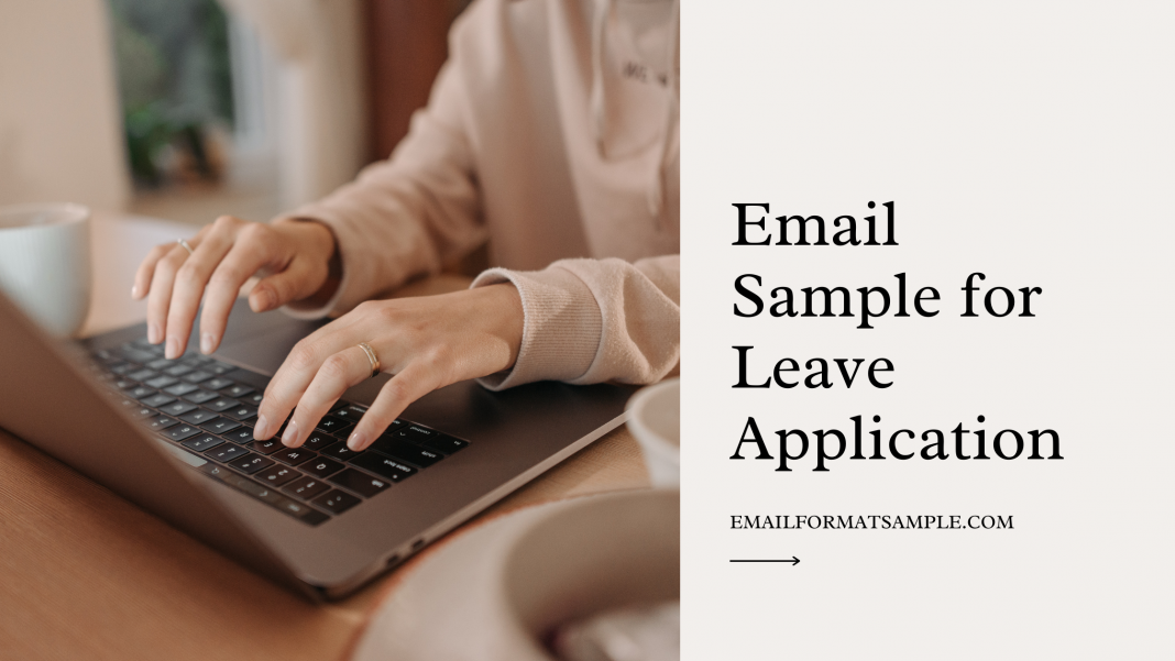 Email Sample for Leave Application